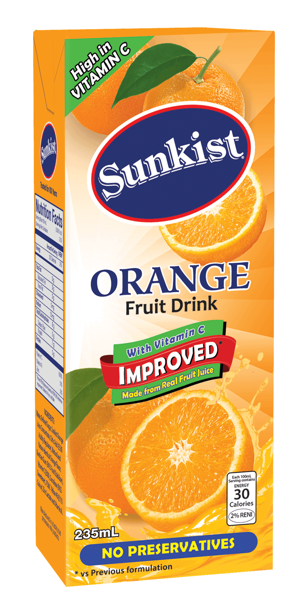 SUNKIST FRUIT DRINK