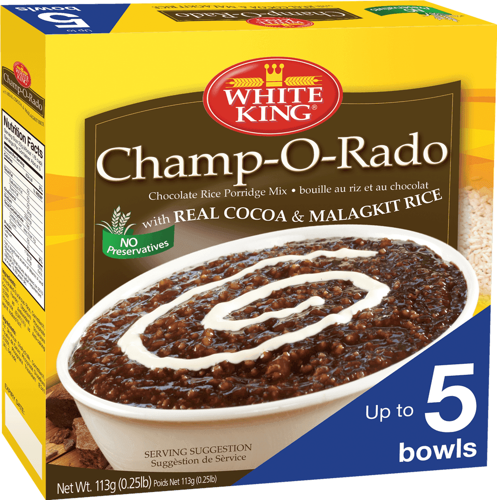 WHITE KING CHAMPORADO BOWL MIXES