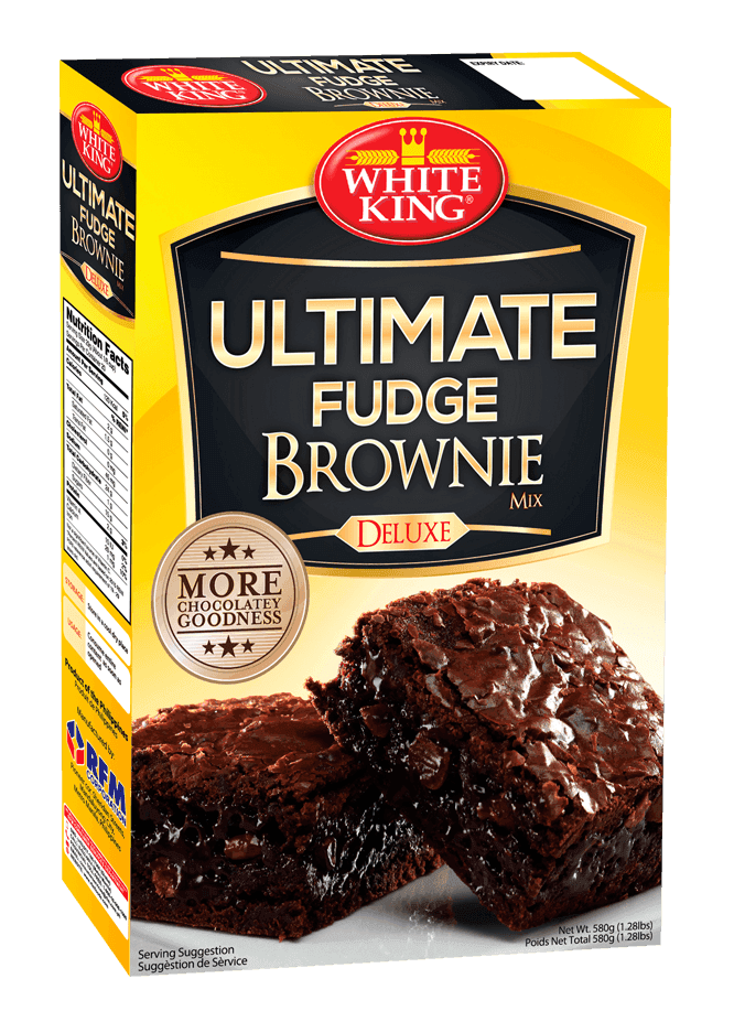 WHITE KING ULTIMATE FUDGE BROWNIE MIXES